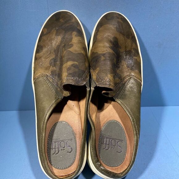 Sofft "Somers III Slide" Camo Slip-on Sneaker Mule Athleisure Comfort 8,5 - Picture 5 of 8
